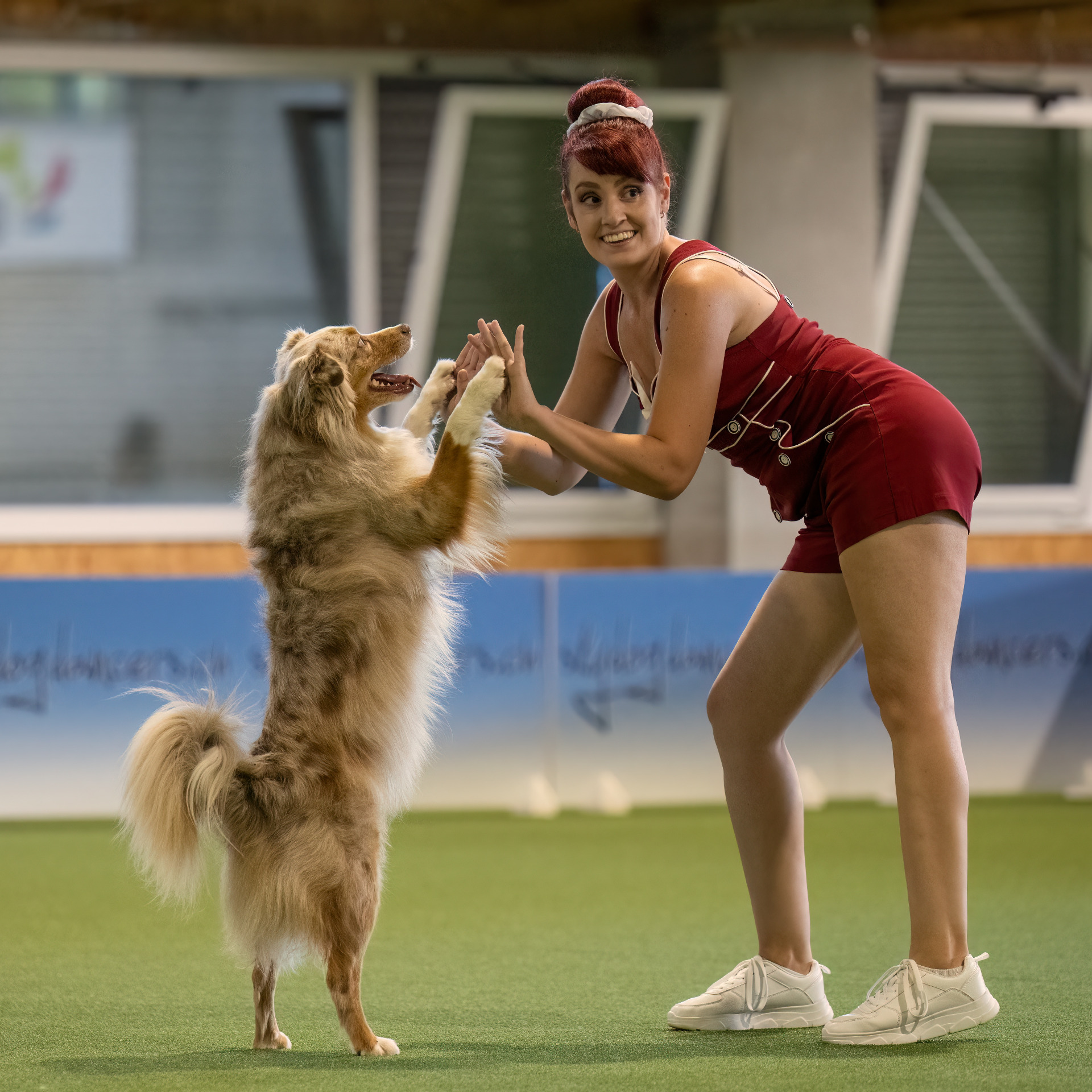Avec Jayzy en concours à Münsingen